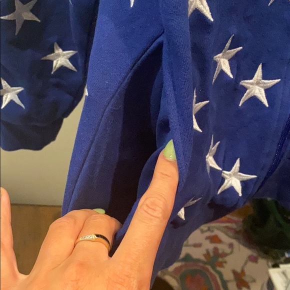Blue American flag track jacket - Picture 5 of 5